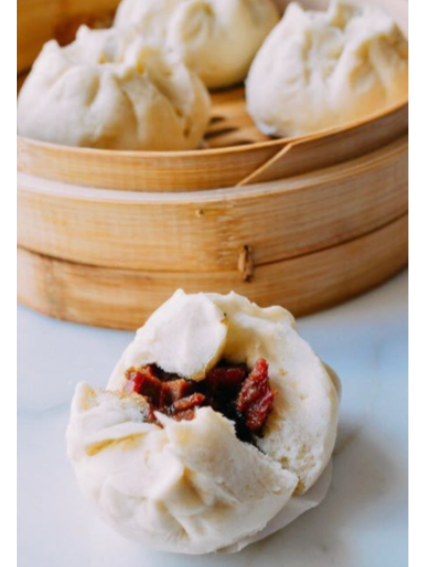 Steamed BBQ Pork Buns - 2 Pack